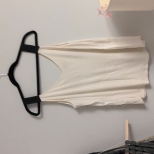 White/cream dynamite tank top size large